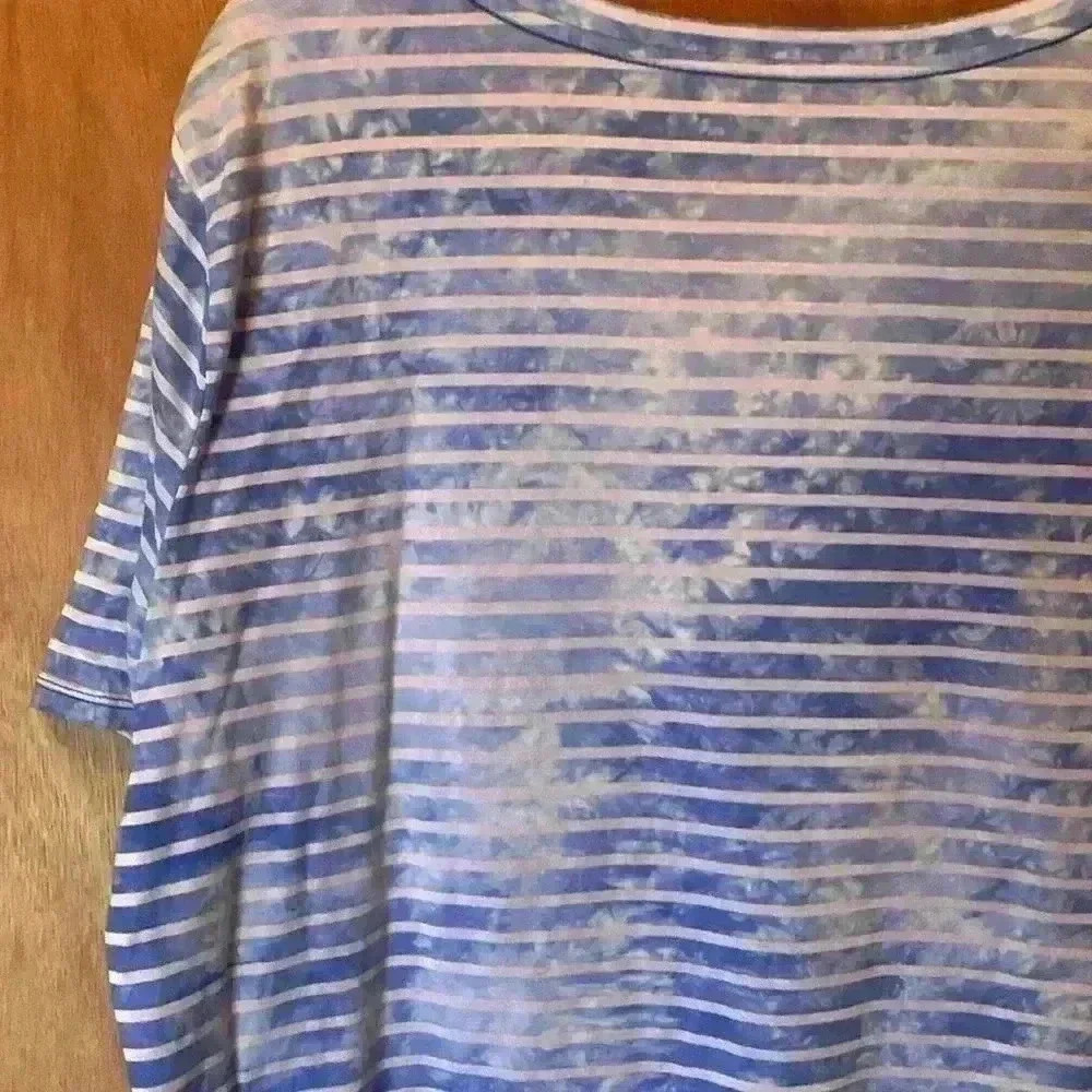 Terra & Sky Blouse Shirt 1X (16W-18W) - Picture 13 of 15